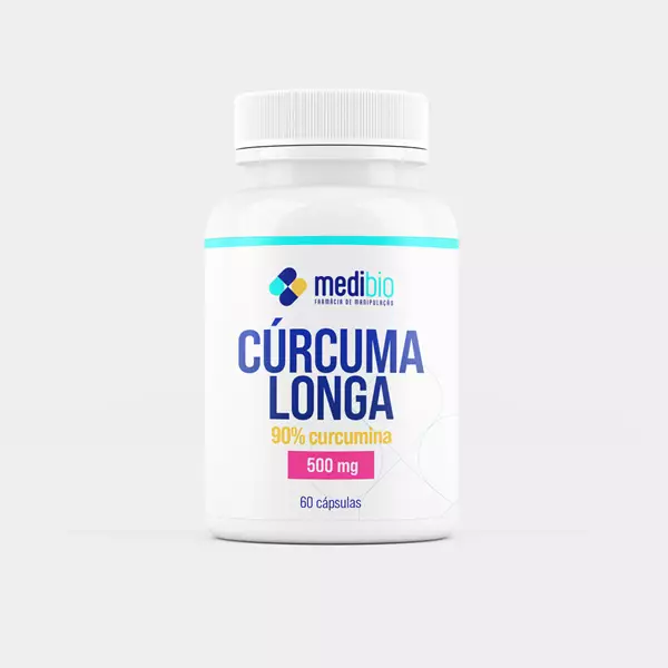 Curcuma Longa 500mg - 60 cápsulas 