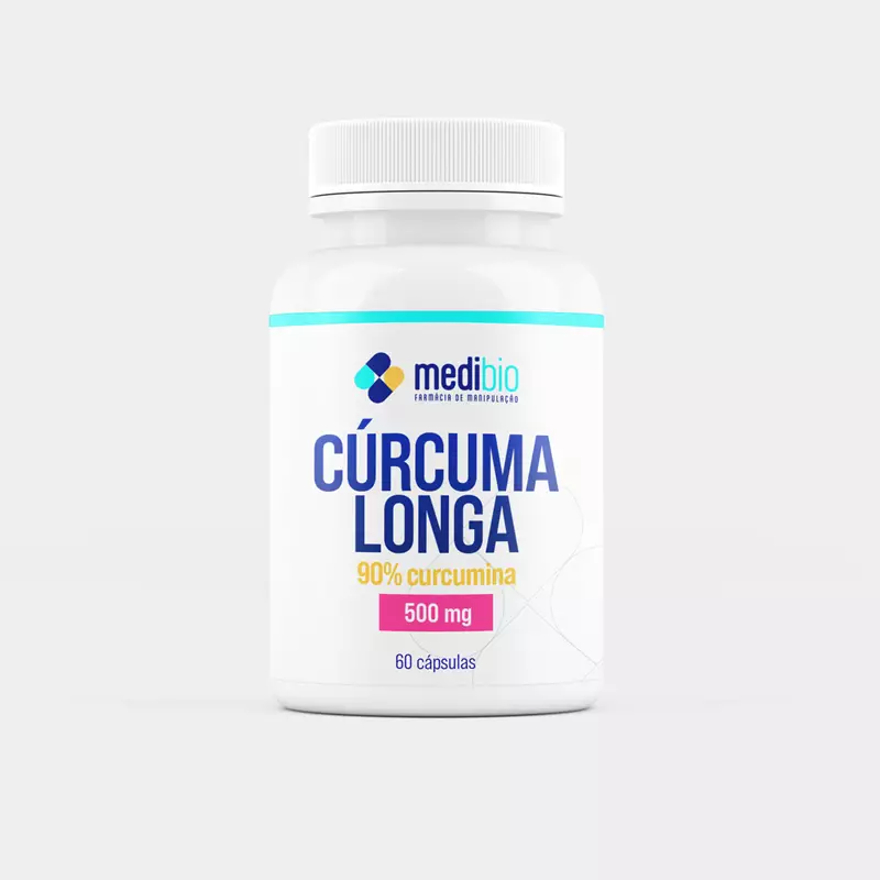 Curcuma Longa 500mg - 60 cápsulas 
