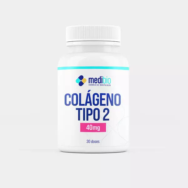 Colágeno Tipo 2 40mg  30 doses 