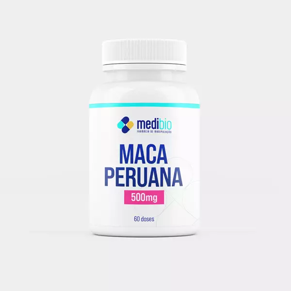 Maca Peruana 500mg - 60 doses