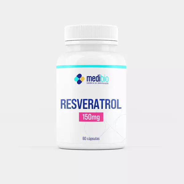 Resveratrol 150mg  - 60 cápsulas 