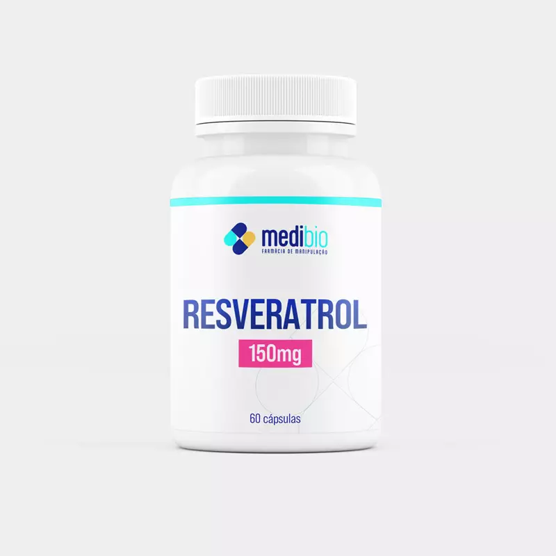 Resveratrol 150mg  - 60 cápsulas 