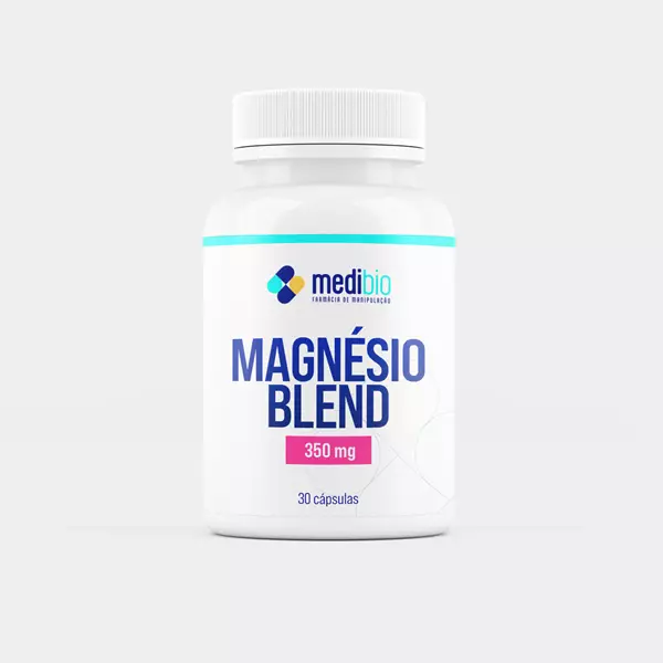 Magnesio Blend 350mg - 30 cápsulas 